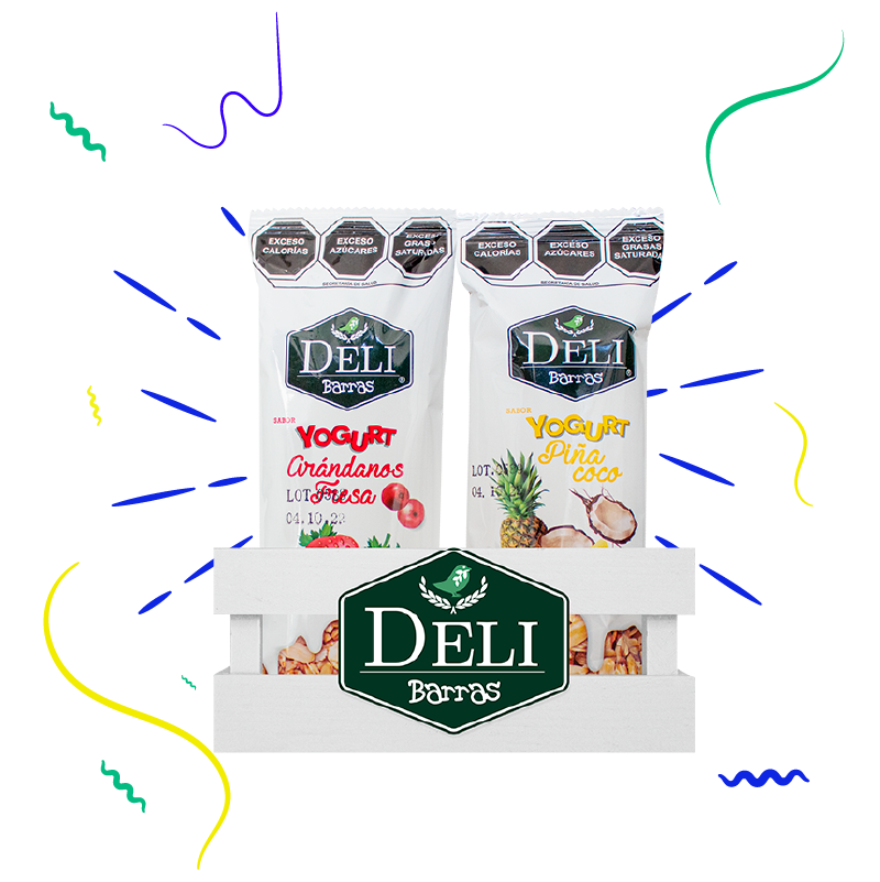 Deli Barras Yogurt (8 pack)