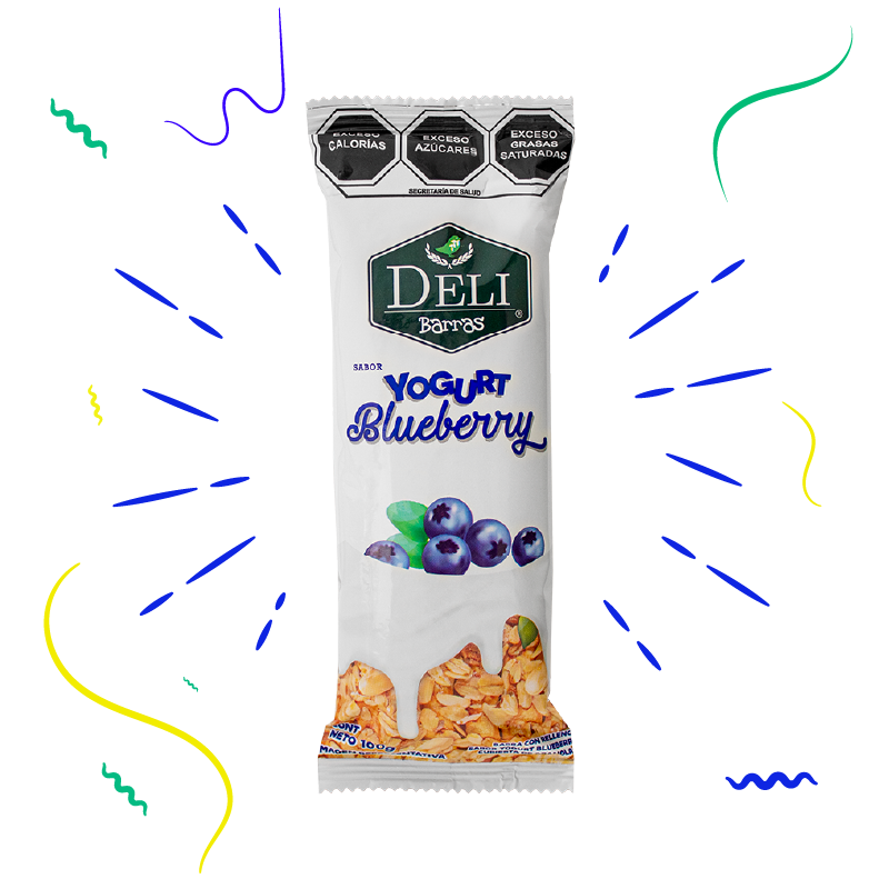Deli Barras Yogurt (8 pack)